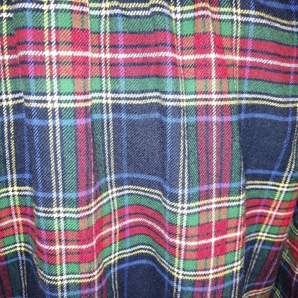 Land's End Women's Plaid Flannel Shirt Size Small - Picture 3 of 5
